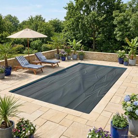 vidaXL Ηλιακή Κάλυψη Πισίνας Βαρέως Τύπου 260 x 160 cm 0,2 mm