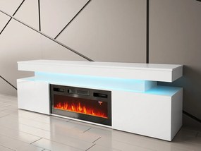 Έπιπλο τηλεόρασης Glossa 2D 190 plus-Leuko Gualistero