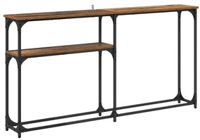 vidaXL ΤραπέζιΚονσόλας Παλαιό ξύλο 145x22.5x75εκ Επεξεργασμένο ξύλο