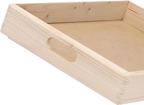 Κουτί Αποθήκευσης (40x30x7) Z-L Softwood 13142