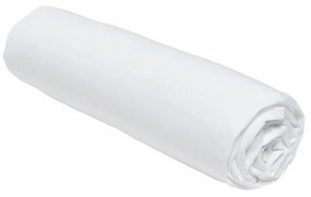 Τοποθετημένο κάτω φύλλο TODAY Essential Λευκό 160 x 200 cm