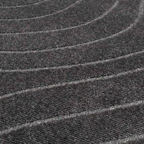 vidaXL Χαλιά χώρου Ορθογώνιος PALMERAS Ανθρακί 200 x 140 cm