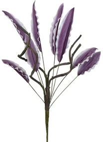 Τεχνητό Κλαδί Με Φύλλα 00-00-1584-1 120cm Purple Marhome Foam