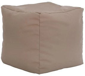 Πουφ Cube Fylliana Τετράγωνο Καφέ 40x40x40 εκ. 40x40x40 εκ.