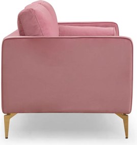 3-Seat Sofa Rome - Rose Dusty Rose
