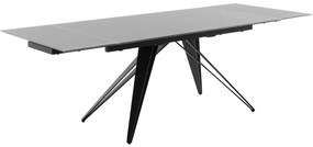 Bali Καρεκλα Relax Μαύρη + Υποπόδιο 83x86x102 cm