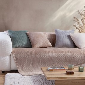 Ριχτάρι Dakari Beige Nef-Nef Homeware Three-Seater 180x300cm Πολυέστερ