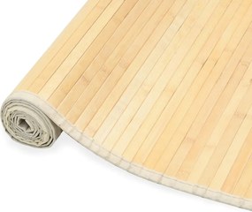 vidaXL Χαλί Φυσικό Χρώμα 80 x 300 εκ. από Μπαμπού