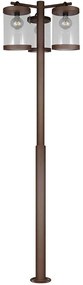 Φωτιστικό Δαπέδου Sambesi 404160324 Φ51x240cm 3xE27 28W Rusty Trio Lighting