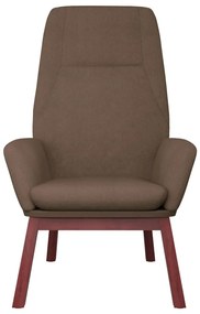 vidaXL Πολυθρόνα Relax Taupe Υφασμάτινη
