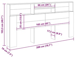 ΚΕΦΑΛΑΡΙ ΜΕ ΑΠΟΘΗΚΕΥΤΙΚΟ ΧΩΡΟ 200X19X103,5 ΕΚ. ΕΠΕΞ. ΞΥΛΟ 856874