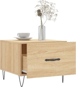 vidaXL Τραπεζάκια Σαλονιού 2 τεμ Sonoma Δρυς 50x50x40 εκ Επεξ. Ξύλο