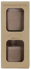 Σετ Αρωματικό Χώρου με Στικ 70ml &amp; Αρωματικό Κερί 130gr - Powdery Musk 5206482141032