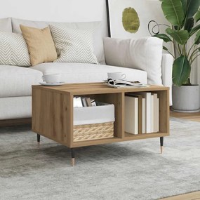 vidaXL Τραπεζάκι σαλονιού Artisan Oak 60x50x36,5cm Κατασκευασμένο ξύλο