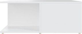 vidaXL Τραπεζάκι Σαλονιού Λευκό 80 x 80 x 31 εκ. από Επεξ. Ξύλο