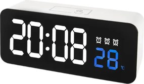 Ψηφιακό ρολόι – Ξυπνητήρι - 6612T - 466127 - White