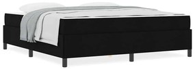 vidaXL Κρεβάτι με ελατήρια Μαύρο 180 x 200 cm