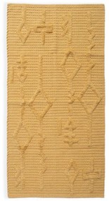 Χαλάκι Κουζίνας Sanchez 70X140 Mustard Nef-Nef Homeware 70X140cm Cotton