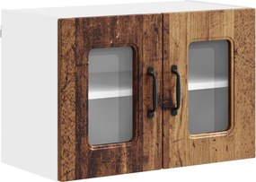 vidaXL Πάνελ πλυντηρίου πιάτων Kalmar 2 pcs Παλιό ξύλο