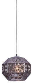 Φωτιστικό Οροφής Μονόφωτο Homelighting Matilde 77-3747 Smoke Glass