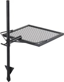 VEVOR Swivel Campfire Grill Heavy Duty Steel Open Fire Cooking Grate Adjustable