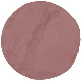 Γούνινο Στρογγυλό Χαλί (Φ160) Βιοκαρπέτ Cloud Pink 7