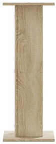 vidaXL Βάσεις Ηχείων 2 Τεμ. Sonoma Δρυς 30x30x80εκ. Επεξεργασμένο Ξύλο