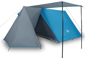 vidaXL Σκηνή Κάμπινγκ 3 Ατόμων Αδιάβροχη Μπλε