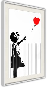 Αφίσα - Banksy: Love is in the Bin - 40x60 - Χρυσό - Χωρίς πασπαρτού