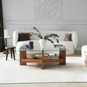 Τραπεζάκι Σαλονιού Ξύλινο CAMU 105x60x40