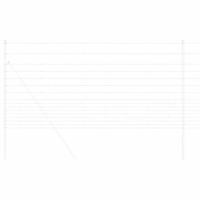 vidaXL Περίφραξη αγρού Γκρι 1.2 x 10 m Ατσάλι