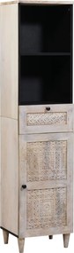 vidaXL Σετ Επίπλων Μπάνιου με συρτάρι 3 pcs Λευκό Επεξεργασμένο ξύλο