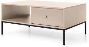 Lh-homefurniture Τραπεζάκι Mono Μπεζ 103x46x68cm P_MNBz_40