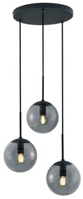 Φωτιστικό Κρεμαστό Retro Trio Lighting Balini 308590342 Ανθρακί