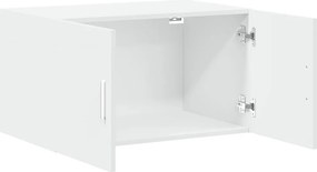 vidaXL Ντουλάπι Τοίχου Λευκό 70x42,5x40 εκ. από Επεξεργασμένο Ξύλο