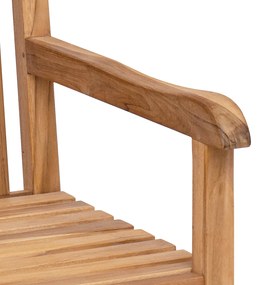vidaXL Παγκάκι κήπου Καφέ 228 x 60 x 90 εκ Μασίφ ξύλο teak