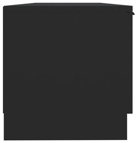 Έπιπλο Τηλεόρασης Μαύρο 102x35x36,5 εκ. Επεξεργασμένο Ξύλο - Μαύρο