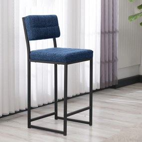 Bar Stool Retro - Navy Blue Navy Blue