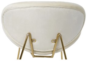 Καρέκλα DKD Home Decor Χρυσό Μπεζ 63 x 57 x 73 cm