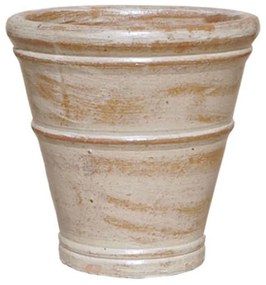 Κασπώ Πήλινο 06-00-21273-S Φ32x32cm Ecru-Terracotta Marhome Clay