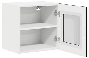 vidaXL Ραφιέρα τοίχου LUCCA 2 pcs Μαύρο 40 x 31 x 40 εκ.