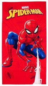 Πετσέτα Θαλάσσης Παιδική Marvel Spider-Man 42 Quick Dry Red DimCol Θαλάσσης 70x140cm Microfiber