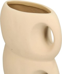 Βάζο ArteLibre Μπεζ Δολομίτης 18.3x11x23.8cm