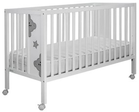 Κούνια (60x130) Bebe Stars Life White 453-02