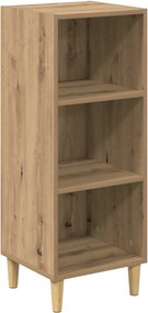 vidaXL Πλαϊνό γραφείο Artisan Oak 34,5 x 32,5 x 90 εκ.