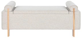 Σκαμπό Home ESPRIT Μπεζ Χρυσό Τζίντζερ 120 x 45 x 50 cm