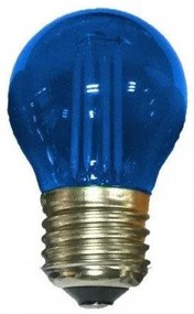 Λάμπα E27 GLASS BALL 4W 230V AC 390LM LED COG ACA-GLAMO4WWB-Μπλε GLAMO4WWB