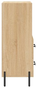 vidaXL Ντουλάπι Sonoma Δρυς 34,5x34x90 εκ. από Επεξεργασμένο Ξύλο