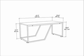 Coffee Table Wendy - Black Black