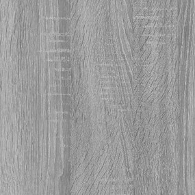 vidaXL Έπιπλο για CD Γκρι Sonoma 100x23x89,5 εκ. Επεξεργασμένο Ξύλο